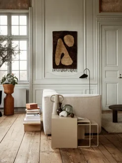 ferm LIVING Rectangular Rugs<Abstract Rug - /Off-white - 80 x 120 cm Brown
