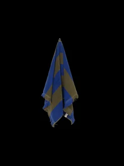 ferm LIVING Towels<Alee Hand Towel - /Bright Blue Olive