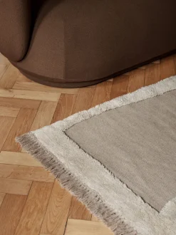 ferm LIVING Rectangular Rugs<Alley Wool Rug - - 140 x 200 cm Natural