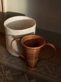 ferm LIVING Vases<Amphora Vase - Small - Stained Natural