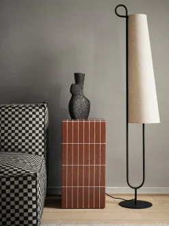 ferm LIVING Floor Lamps<Ancora Floor Lamp - /Natural - UL Black