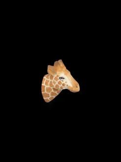 ferm LIVING Accessories<Animal Hand-Carved Hook - Giraffe Warm Brown
