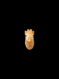 ferm LIVING Accessories<Animal Hand-Carved Hook - Giraffe Warm Brown