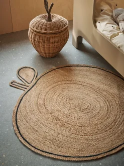 ferm LIVING Rugs<Apple Braided Jute Rug - Natural