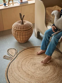 ferm LIVING Furniture<Apple Braided Storage - - Small Natural
