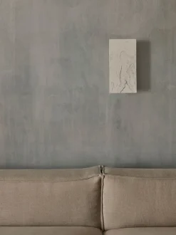 ferm LIVING Wall Lamps<Argilla Wall Lamp - Rectangular - Marble - UL White