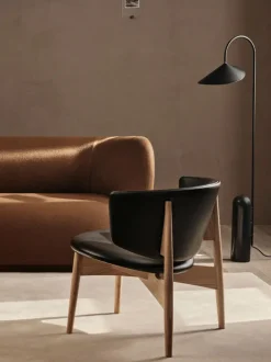 ferm LIVING Floor Lamps<Arum Floor Lamp - - UL Black