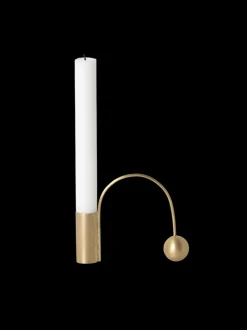 ferm LIVING Candleholders<Balance Candle Holder - Brass