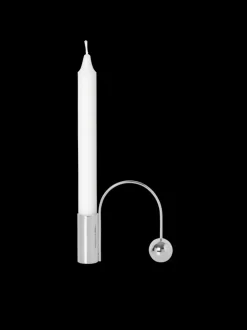 ferm LIVING Candleholders<Balance Candle Holder - Chrome