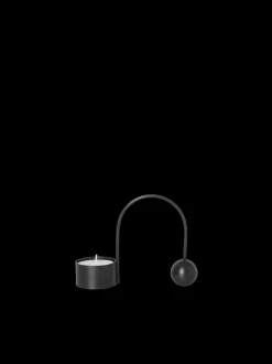 ferm LIVING Candleholders<Balance Tealight Holder - Black Brass