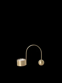ferm LIVING Candleholders<Balance Tealight Holder - Brass