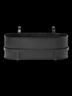 ferm LIVING Outdoor Pots|Plant Pots<Bau Balcony Box - Black