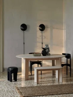ferm LIVING Chairs And Benches<Bevel Bench - White Oiled Beech Natural