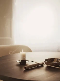 ferm LIVING Candleholders<Block Candle Holder - Brass