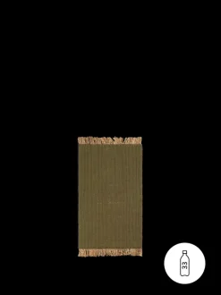 ferm LIVING Mats And Runners<Block Mat - /Natural Olive