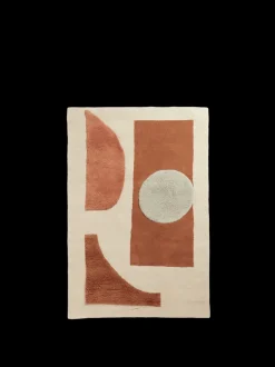 ferm LIVING Rugs<Bloco Tufted Rug - /Off-White - 80 x 120 cm Blush