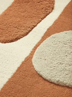 ferm LIVING Rugs<Bloco Tufted Rug - /Off-White - 80 x 120 cm Blush