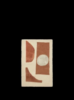 ferm LIVING Rugs<Bloco Tufted Rug - /Off-White - 80 x 120 cm Blush