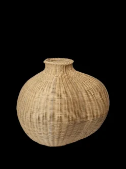 ferm LIVING Vases<Bola Braided Floor Vase - Natural