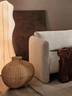 ferm LIVING Vases<Bola Braided Floor Vase - Natural