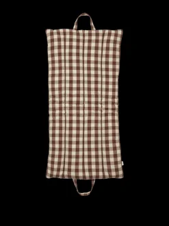 ferm LIVING Outdoor Textiles<Bothy Check Folding Mat - /Grey Green Cinnamon