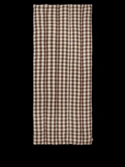 ferm LIVING Outdoor Textiles<Bothy Check Quilted Mattress - /Grey Green Cinnamon