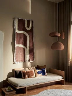 ferm LIVING Pendant Lamps<Braided Lampshade - Belly - Natural