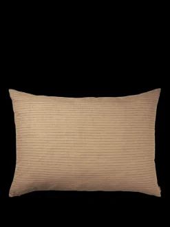 ferm LIVING Cushions<Brown Cotton Cushion Large - Lines