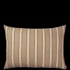 ferm LIVING Cushions<Brown Cotton Cushion Large - Stripe