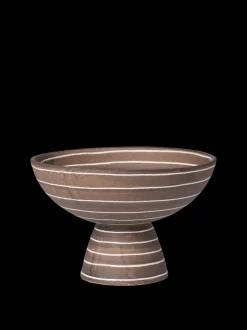 ferm LIVING Plates And Bowls<Brura Bowl - Coffee/White Brown