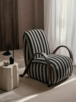 ferm LIVING Lounge Chairs And Poufs<Buur Lounge Chair - Louisiana - /Black - US Sand