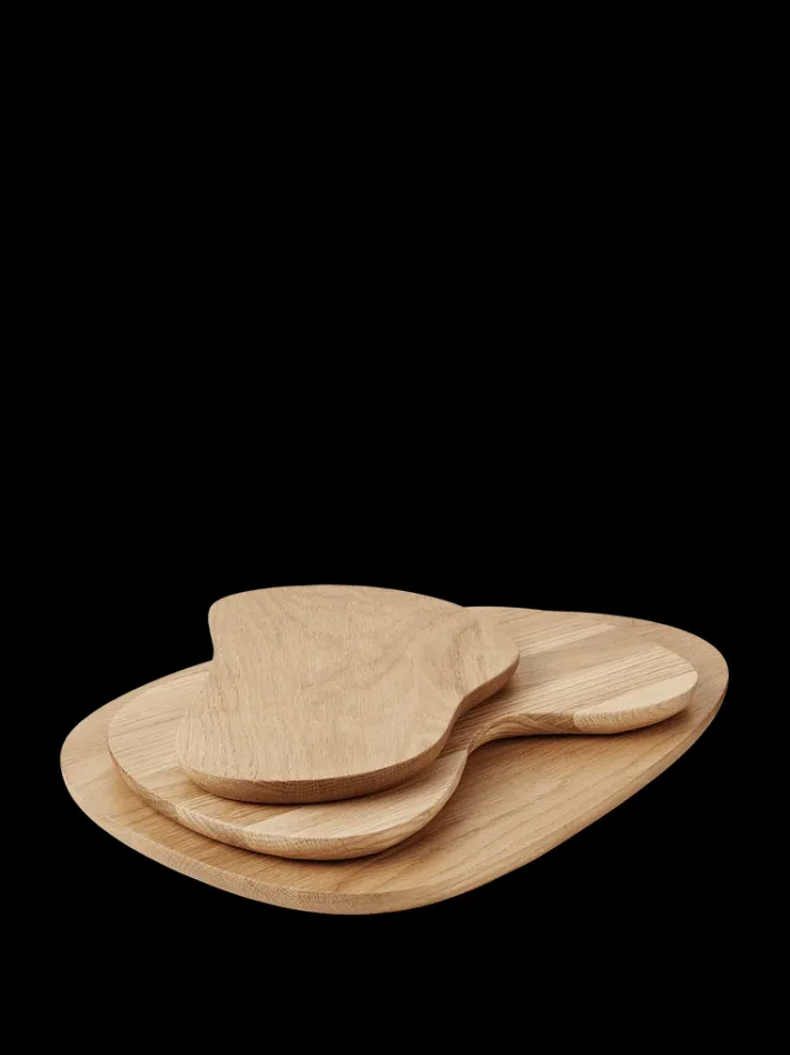 ferm LIVING Kitchen Tools And Utensils<Cairn Cutting Boards - Set of 3 - Oak