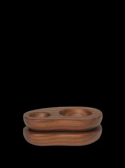 ferm LIVING Kitchen Tools And Utensils<Cairn Egg Holder - Set of 2 - Dark Brown