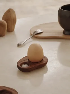 ferm LIVING Kitchen Tools And Utensils<Cairn Egg Holder - Set of 2 - Dark Brown