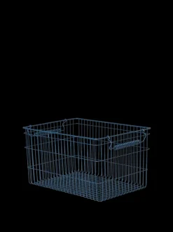 ferm LIVING Accessories|Bags And Baskets<Cala Stackable Baskets - Set of 2 - Dark Blue