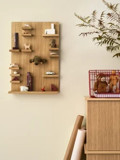 ferm LIVING Accessories|Bags And Baskets<Cala Stackable Baskets - Set of 2 - Poppy Red