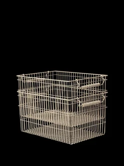 ferm LIVING Accessories|Bags And Baskets<Cala Stackable Baskets - Set of 2 - Cashmere