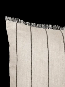 ferm LIVING Cushions<Calm Cushion - Large - /Black Camel