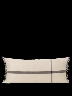 ferm LIVING Cushions<Calm Cushion - Long - /Black Camel