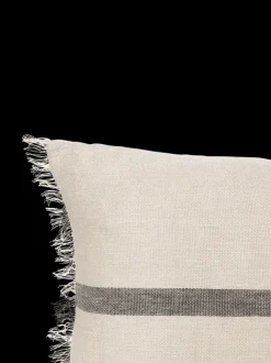 ferm LIVING Cushions<Calm Cushion - Long - /Black Camel