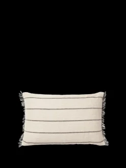 ferm LIVING Cushions<Calm Cushion - Rectangular - /Black Camel