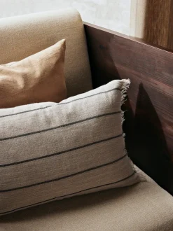 ferm LIVING Cushions<Calm Cushion - Rectangular - /Black Camel