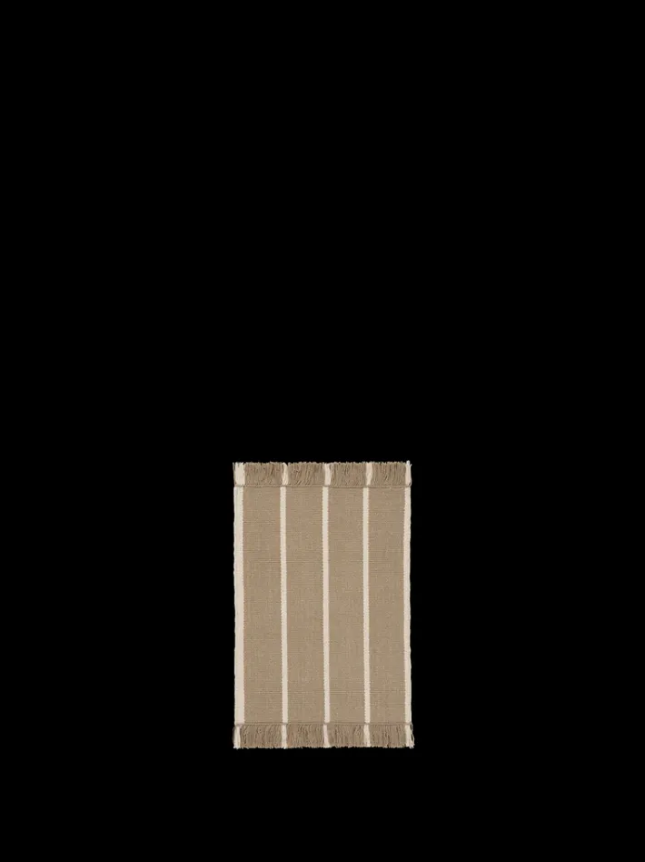 ferm LIVING Mats And Runners<Calm Kelim Mat - /Off-White Dark Sand
