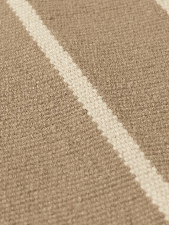 ferm LIVING Mats And Runners<Calm Kelim Mat - /Off-White Dark Sand
