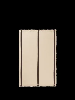 ferm LIVING Rectangular Rugs<Calm Kelim Rug - /Coffee - 200 x 300 cm Off-White