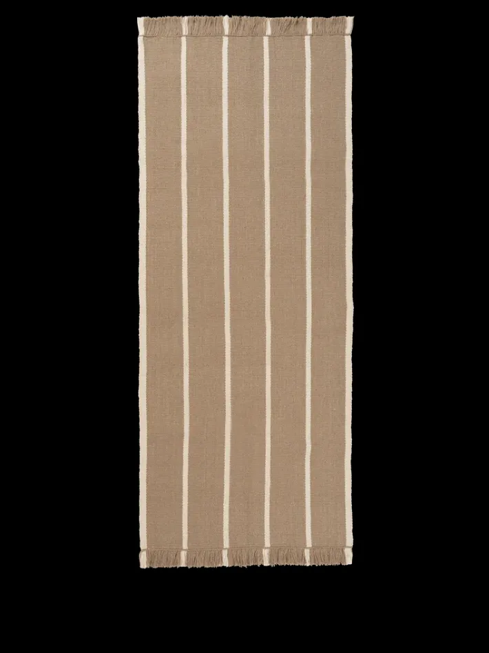 ferm LIVING Mats And Runners<Calm Kelim Runner - /Off-White Dark Sand