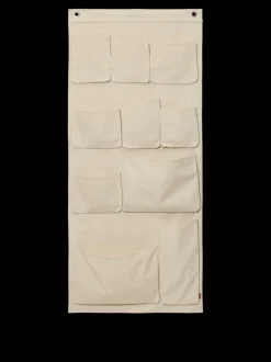 ferm LIVING Accessories|Textiles<Canvas XL Wall Pockets - Off-White