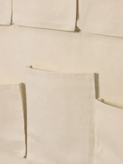 ferm LIVING Accessories|Textiles<Canvas XL Wall Pockets - Off-White