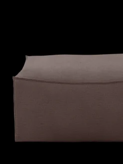 ferm LIVING Catena|Lounge Chairs And Poufs<Catena Pouf Square S500 Hot M. - Brown - US Dark Brown