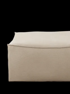 ferm LIVING Catena|Lounge Chairs And Poufs<Catena Pouf Square S500 Rich Linen - - US Natural